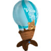 Folija balon samostojeći Boy 96 cm, zrak - Slika 2