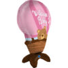 Folija balon samostojeći Girl 96 cm, zrak - Slika 2