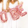 Folija balon Bride To Be Rose Gold 340x35 cm - Slika 4