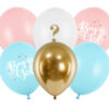 Lateks balon boy or girl 30cm, 6 komada