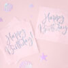 Salvete svijetlo roze happy birthday , 20 komada - Slika 2