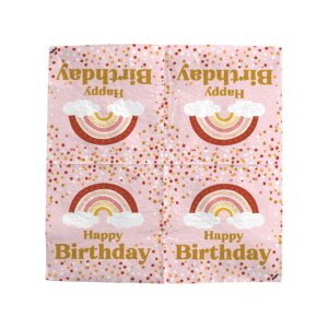 Salvete Boho birthday 33x33 cm, 20 komada - Slika 2