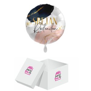 Folija balon Sretan rođendan elegant - Slika 2