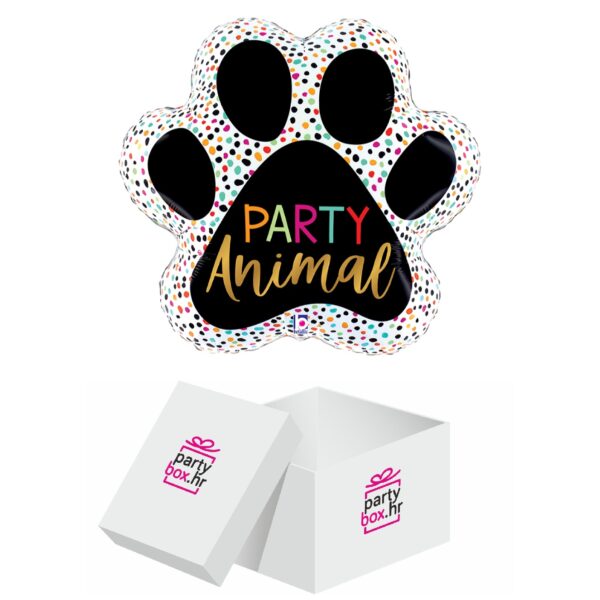 Folija balon Party Animal Paw 79 cm