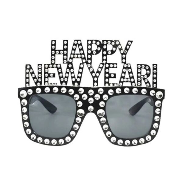 Naočale happy new year dijamantne