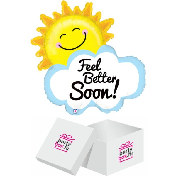 Folija balon Feel Better Soon 66cm
