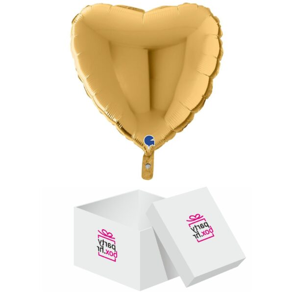 Folija balon veliko srce Gold 56cm