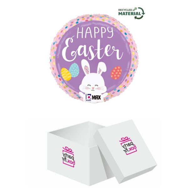Folija balon Easter Banny Dots 46cm