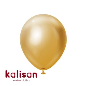 Lateks balon Mirror Gold 30cm