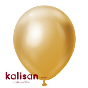 Lateks balon Mirror Gold 45cm