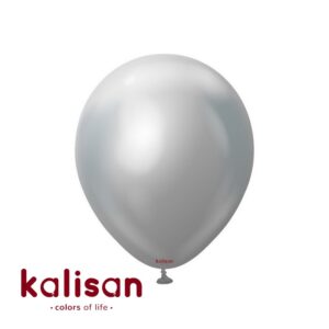 Lateks balon Mirror Silver 30cm