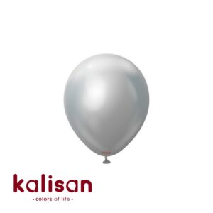 Lateks balon Mirror Silver 13cm