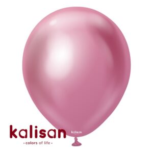 Lateks balon Mirror Pink 45cm