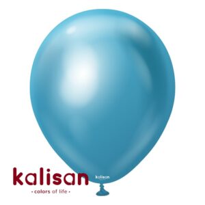 Lateks balon Mirror Blue 45cm