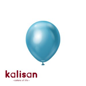 Lateks balon Mirror Blue 13cm