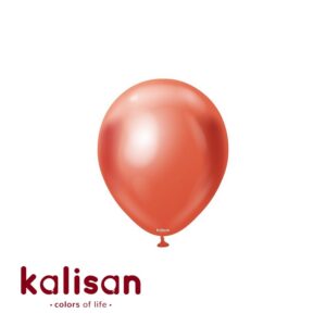 Lateks balon Mirror Red 13cm