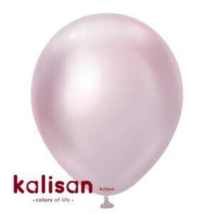 Lateks balon Mirror Pink Gold 45cm