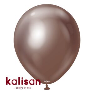 Lateks balon Mirror Chocolate 45cm