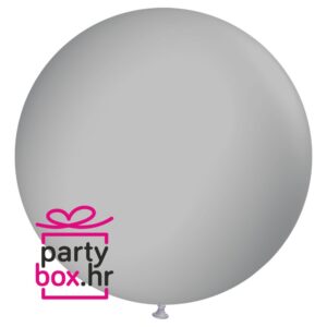 Lateks balon pastel sivi 40cm