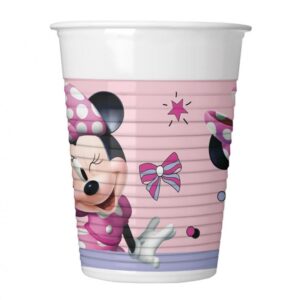 Plastične čaše Minnie Junior, 8 komada