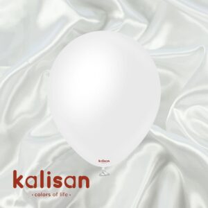 Lateks balon opaque satin snow white 30 cm
