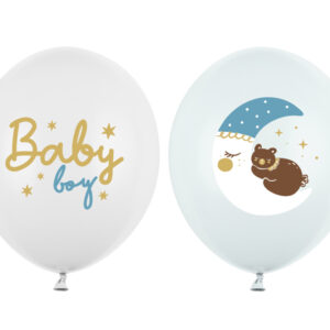 Lateks balon Baby boy 30 cm, 6 kom