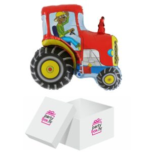 Folija balon Crveni traktor 76 cm