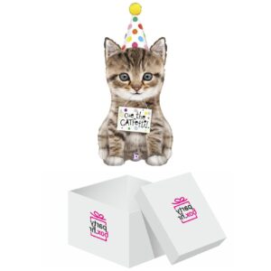 Folija balon Cue The Catfetti Cat 91cm