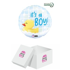 Folija balon Its a Boy Rubber Ducky 46cm