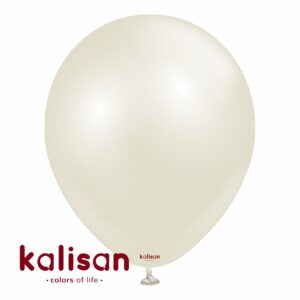 Lateks balon Aura Ivory White 45cm