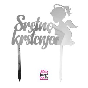 Toper Sretno krštenje djevojčica, srebrni