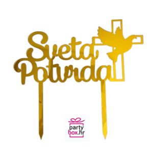 Toper Sveta potvrda, zlatni križ