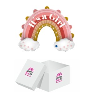 Folija balon Its a girl rainbow 79cm