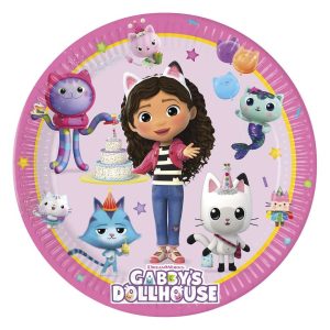 PAPIRANTI TANJURI GABBY'S DOLLHOUSE 23CM, 8 KOMADA