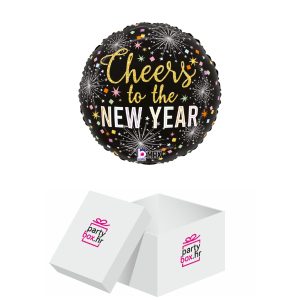 Folija balon Cheers to the New year, 46cm