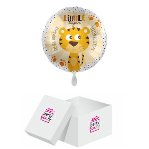 Folija balon Sretan rođendan tigar, 46cm