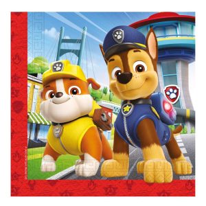 Papirnate salvete Paw Patrol 33x33cm, 20 komada