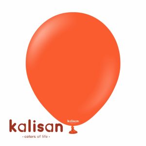 Lateks balon Flame orange 45cm
