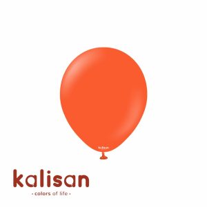 Lateks balon Flame Orange 13cm